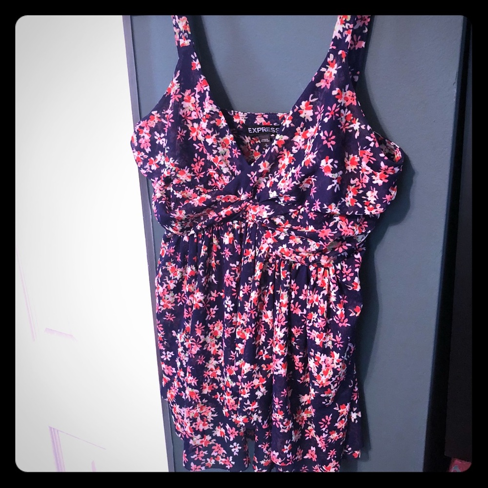 Light weight floral top